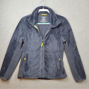 L.L. Bean Gray Fleece Jacket Size XS
